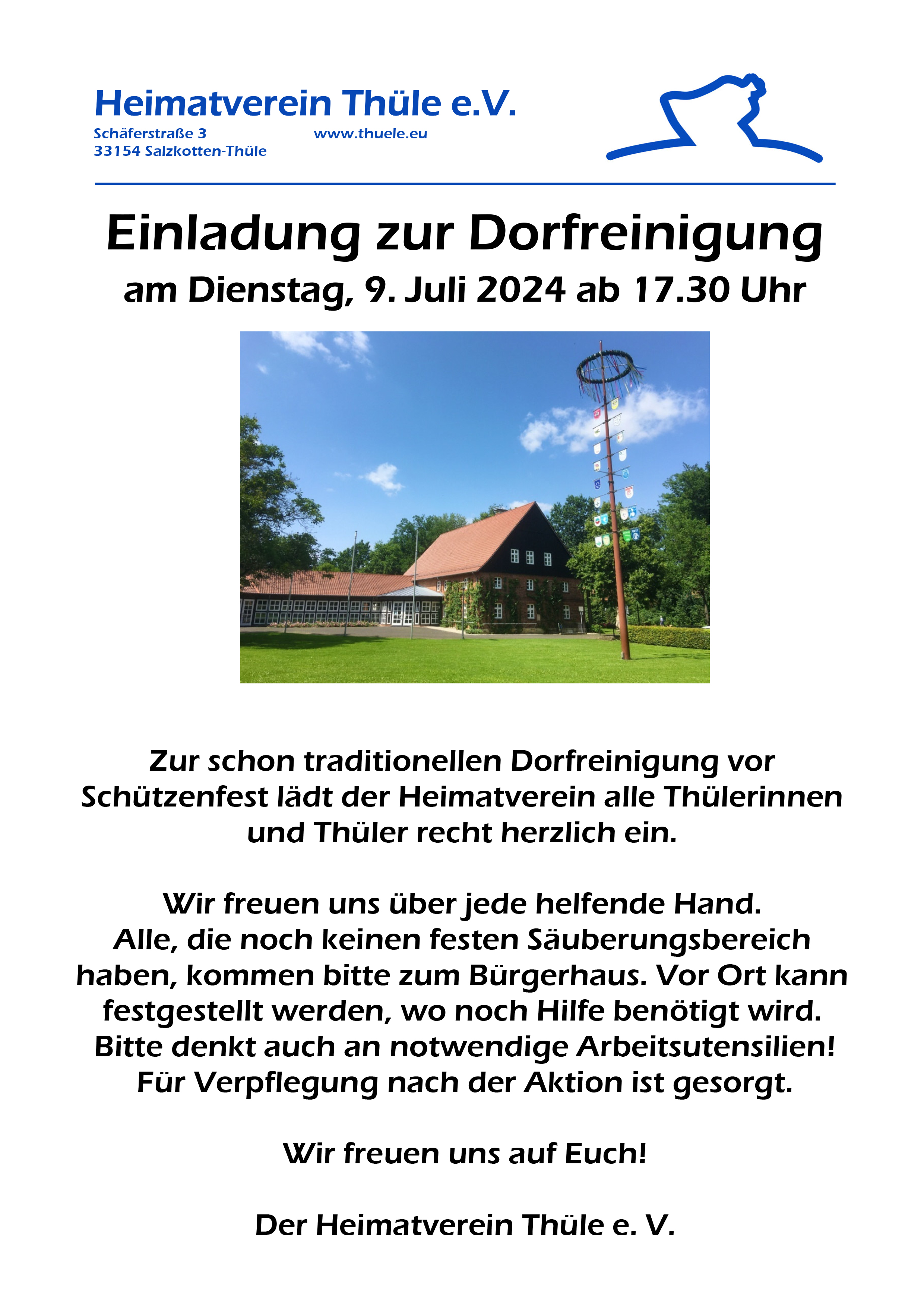 Dorfreinigung 2024